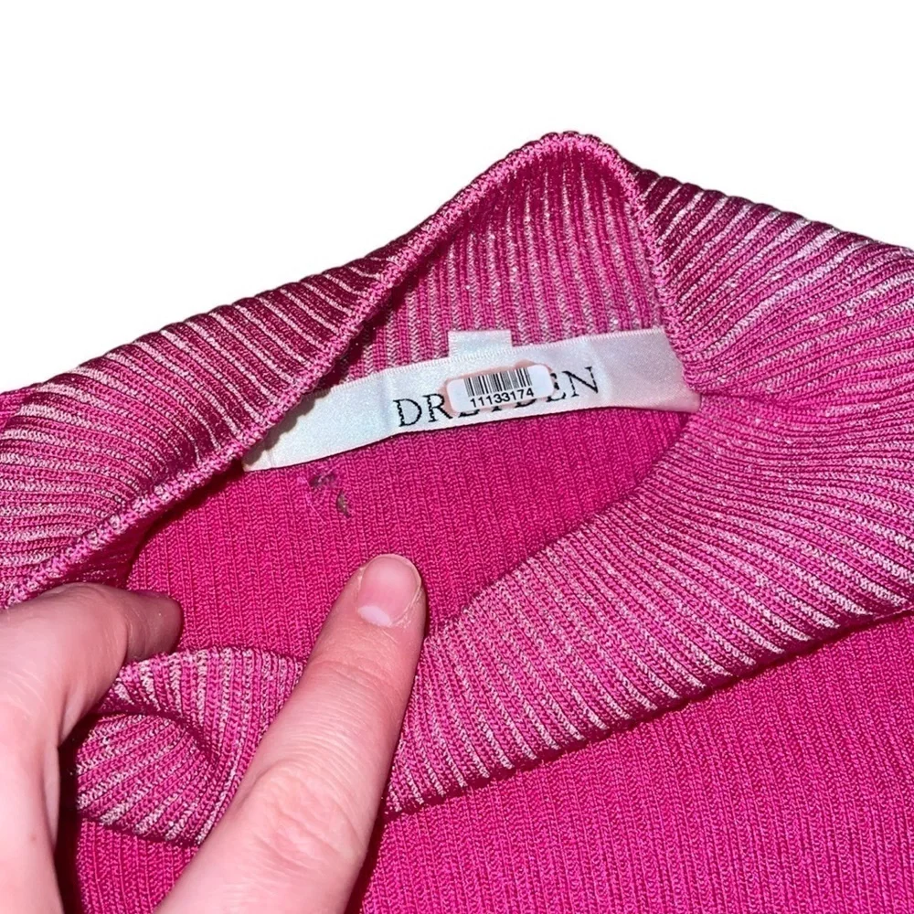 DREYDEN Pink Dione Sweater Size XS Wool Blend